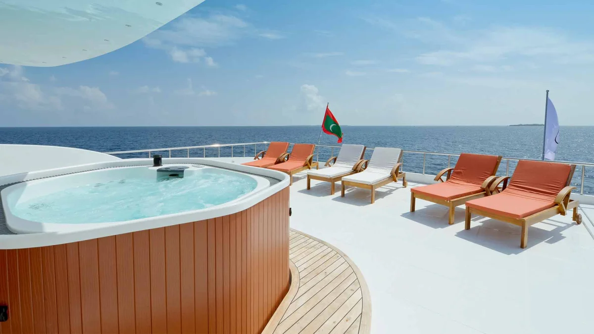 Bar on the upper deck