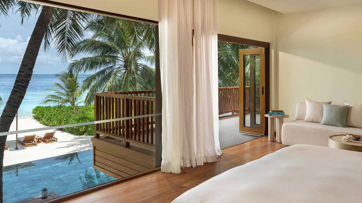 1 Two-Bedroom Beach House with Pool