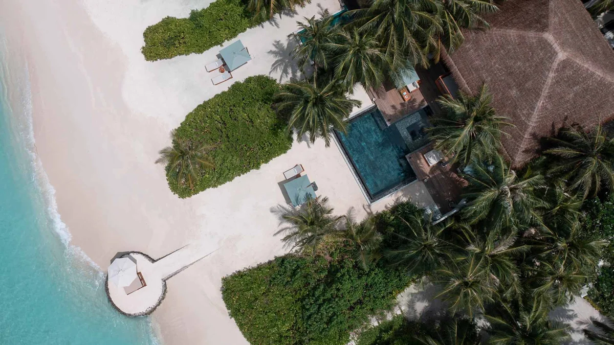 1 Two-Bedroom Beach House with Pool