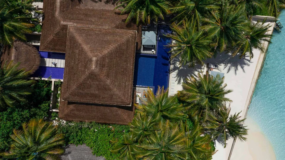 1 Three-Bedroom Beach Pavilion with Pool